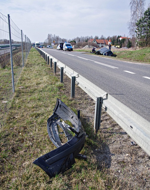 Wypadek w Gronowie Górnym zdjęcie nr 237920