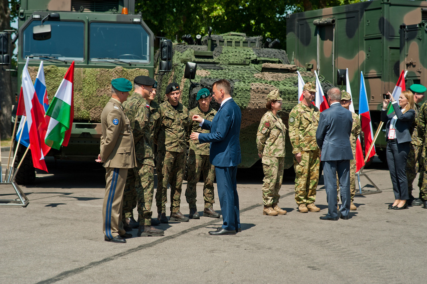 V4, czyli ministrowie obrony w Elblągu zdjęcie nr 242491