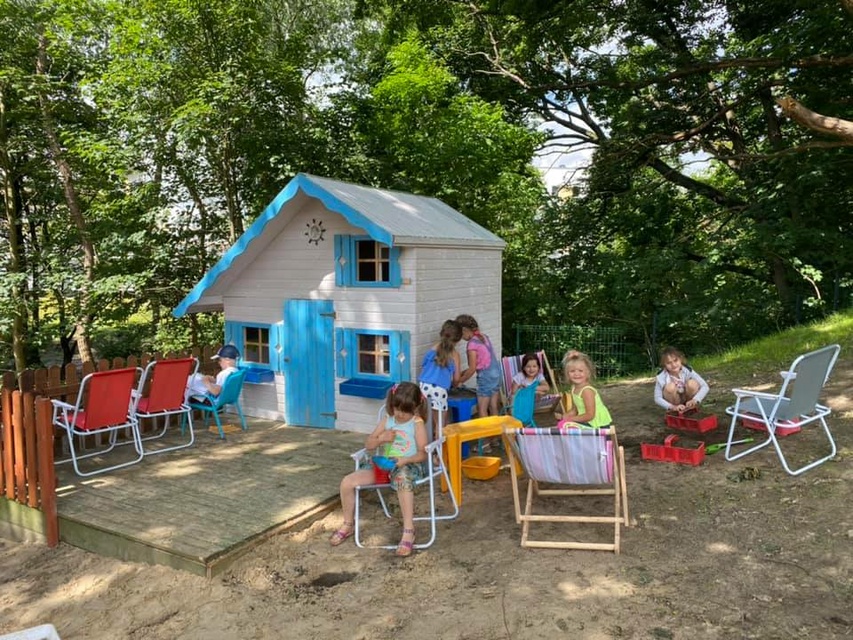 Biwak pod namiotami i półkolonie w Żłobku i Przedszkolu Mały Europejczyk w Elblągu zdjęcie nr 242594