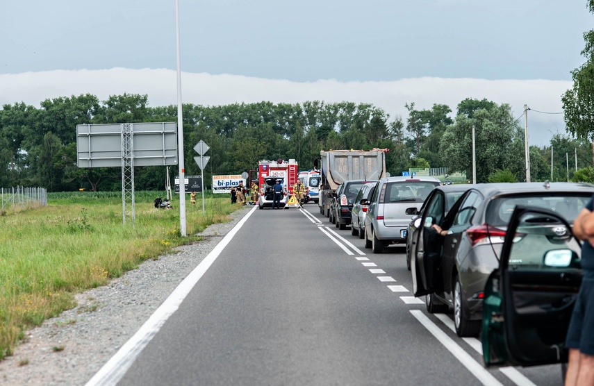 Elbląg Wypadek 79-latka w Kazimierzowie