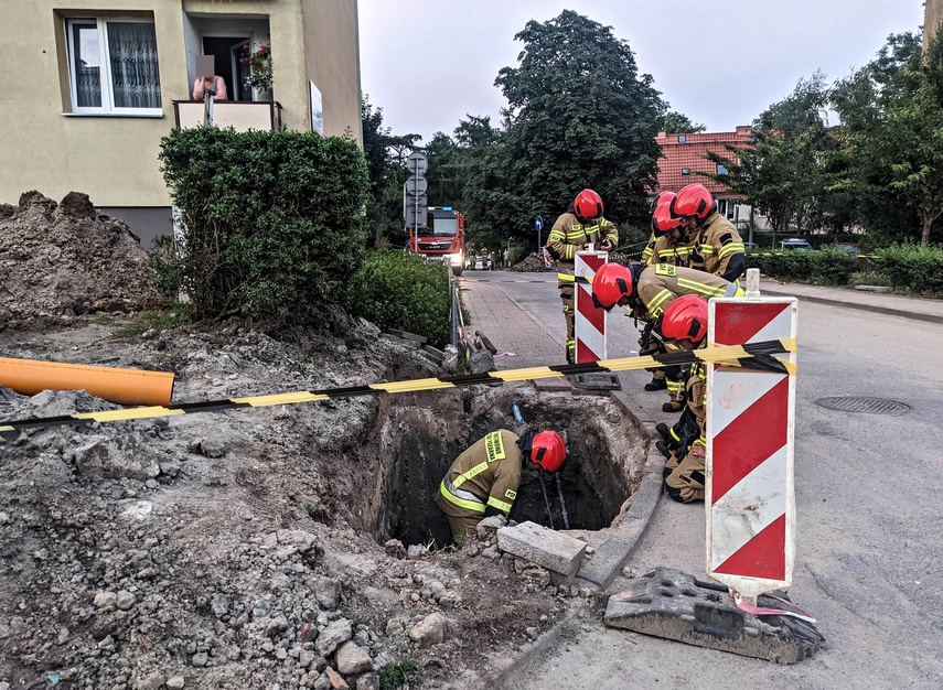 Wyciek gazu na płk. Dąbka zdjęcie nr 244362