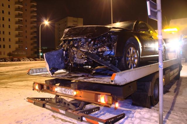 Elbląg Wypadek na Robotniczej