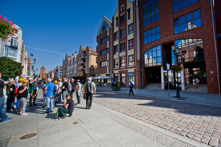 Przodownicy turystyki pieszej odwiedzają Elbląg zdjęcie nr 247759