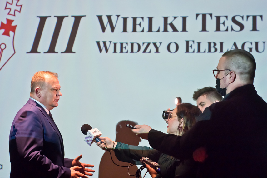 III Wielki Test Wiedzy o Elblągu. Czesław Latoch tegorocznym mistrzem! zdjęcie nr 250551