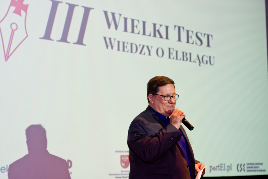 III Wielki Test Wiedzy o Elblągu. Czesław Latoch tegorocznym mistrzem! zdjęcie nr 250526