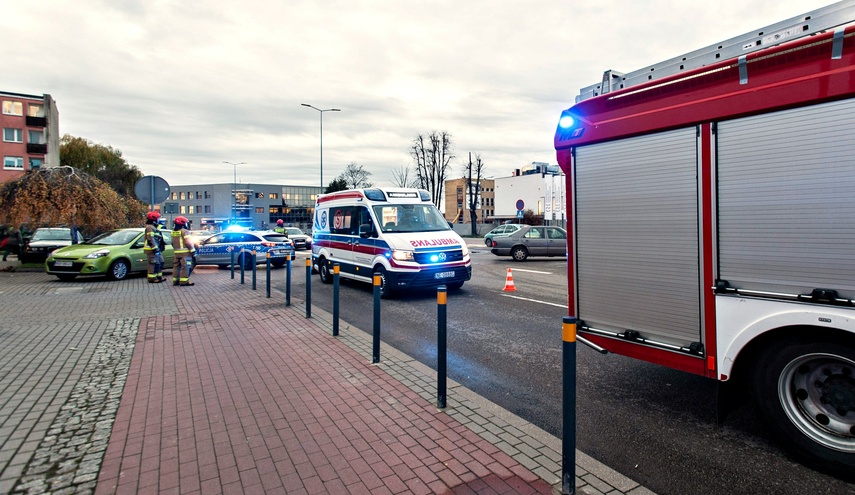 Elbląg Potrącenie dziecka na Teatralnej