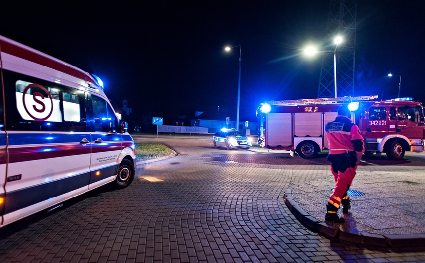 Potrącenie nietrzeźwego rowerzysty zdjęcie nr 252515