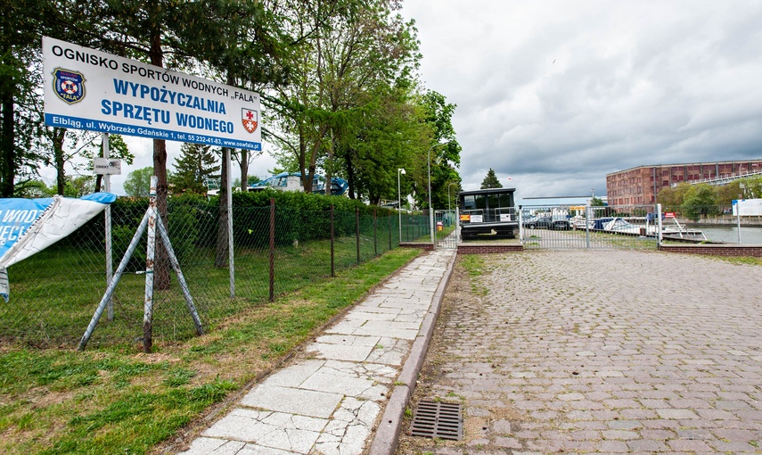 Elbląg Bandera na maszt