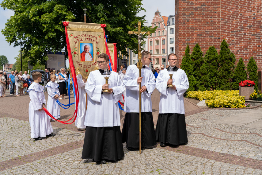 Elbląg  Przez miasto przejdą procesje