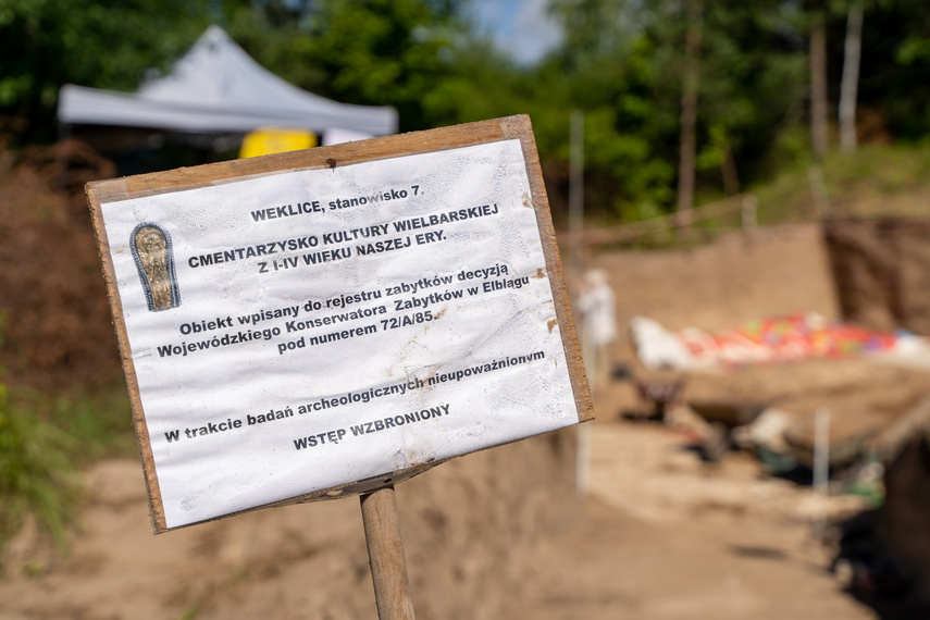 Weklice. Kolejne pochówki i zabytki sprzed prawie dwóch tysięcy lat zdjęcie nr 264591