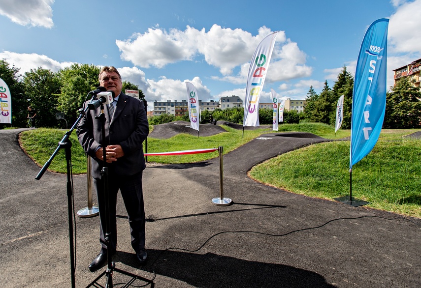 Elbląg Pumptrack w parku Traugutta już otwarty