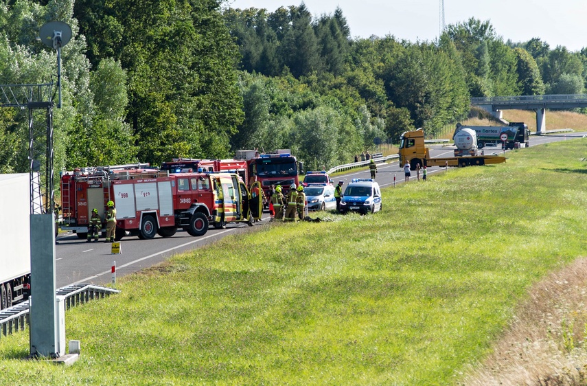 Elbląg Tragedia na S22. Nie żyją cztery osoby