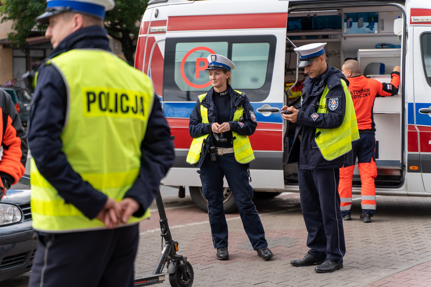 Potrąciła mężczyznę na hulajnodze zdjęcie nr 270172