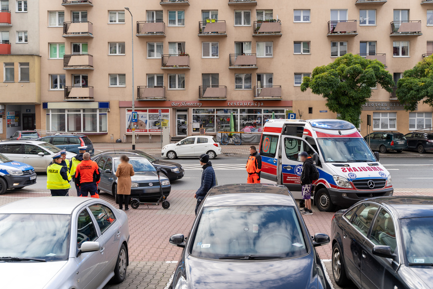 Potrąciła mężczyznę na hulajnodze zdjęcie nr 270173