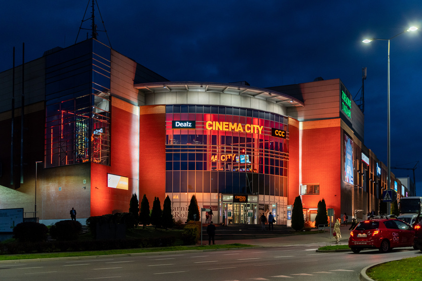 Elbląg Nowe kino w Elblągu od środka