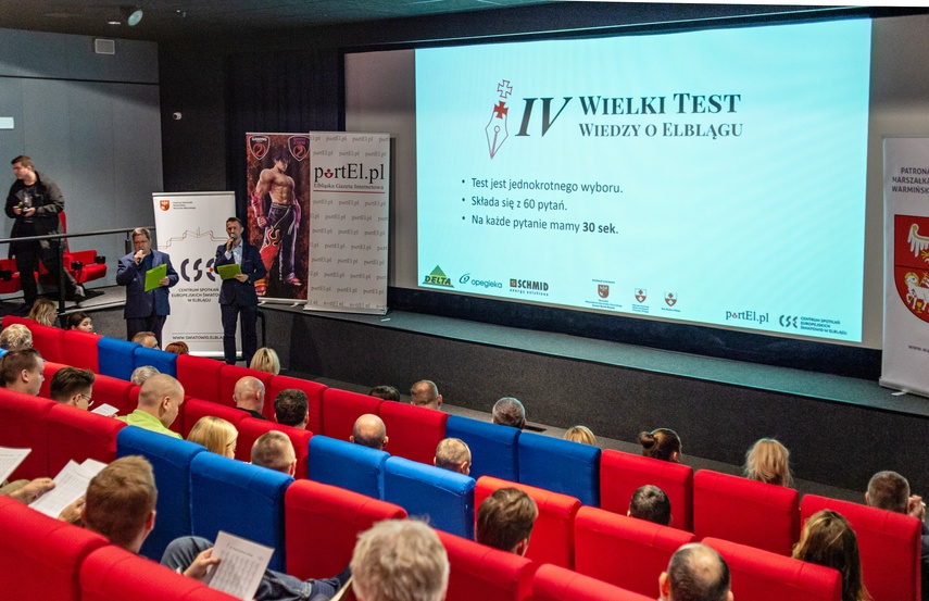 IV Wielki Test Wiedzy o Elblągu. Tegorocznym mistrzem został Marek Kamm zdjęcie nr 271895