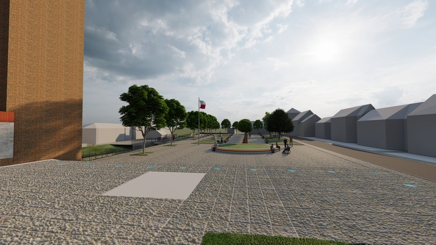 Ławka jak Słońce, a drzewa niczym planety. Tak zmieni się fromborska starówka zdjęcie nr 272703