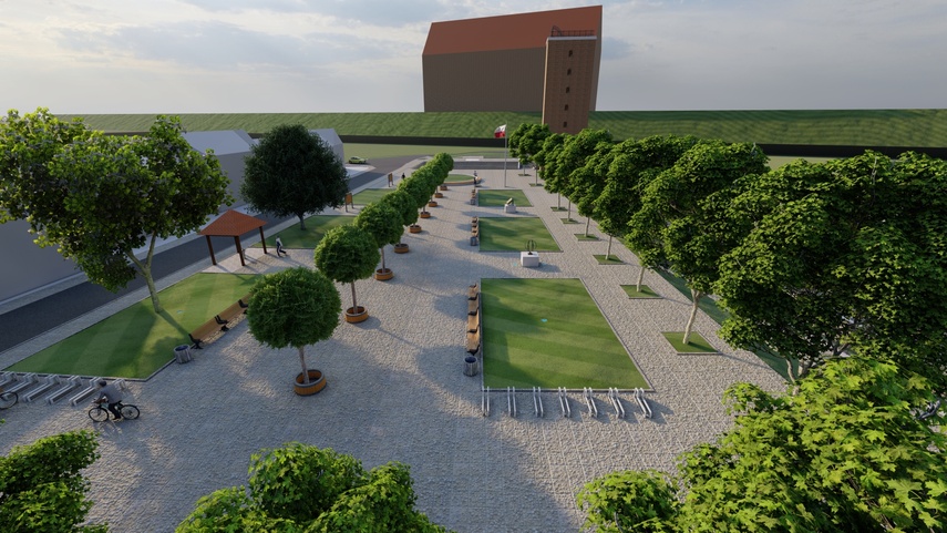 Ławka jak Słońce, a drzewa niczym planety. Tak zmieni się fromborska starówka zdjęcie nr 272704