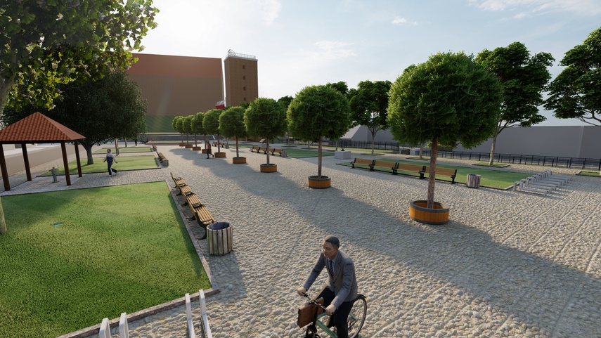 Ławka jak Słońce, a drzewa niczym planety. Tak zmieni się fromborska starówka zdjęcie nr 272707