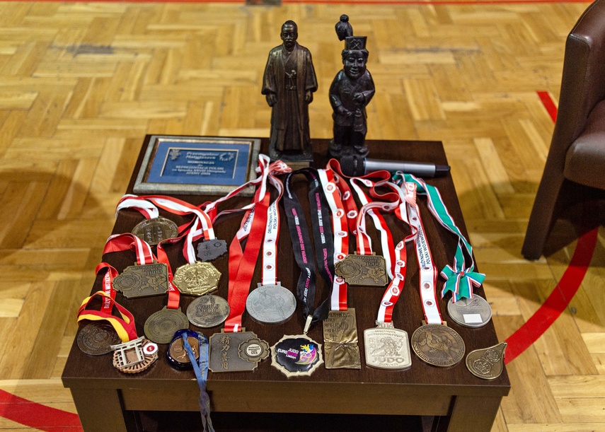Elbląg Judoka Przemysław Matyjaszek na „Spotkaniu z Mistrzem“