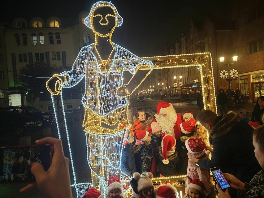 Elbląg Miejska choinka już świeci