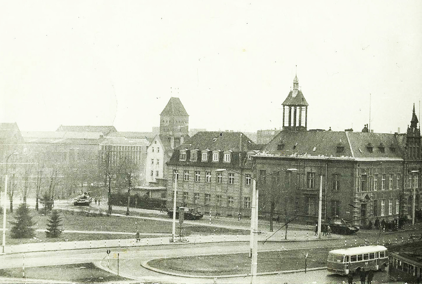 Elbląg podczas Grudnia 1970 w obiektywie (Elbląskie Archiwum Foto) zdjęcie nr 274992