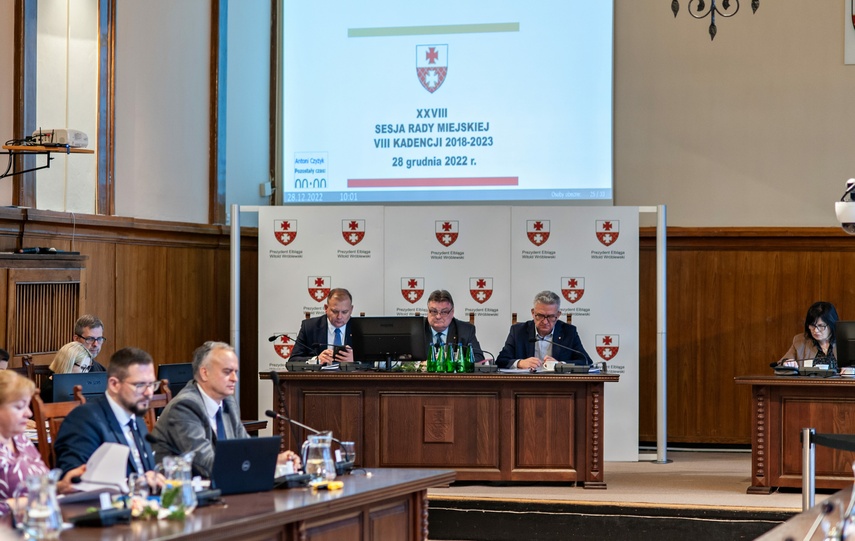 Elbląg Radni przyjęli budżet Elbląga na 2023 rok