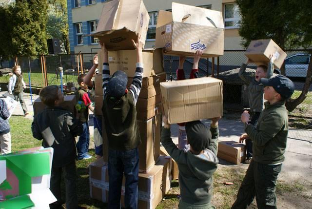 Elbląg Zielona zabawa w SP 18