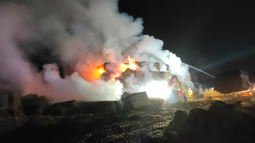 Elbląg Pożar na terenie miejskiej kotłowni