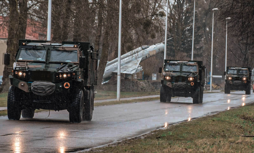 Elbląg Manewry wojskowe na przekopie