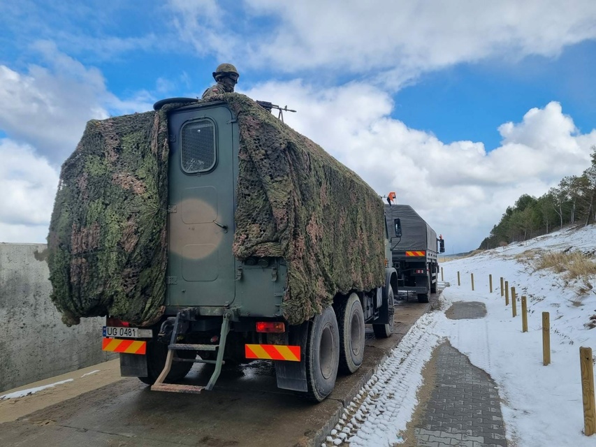 Manewry wojskowe na przekopie zdjęcie nr 280889