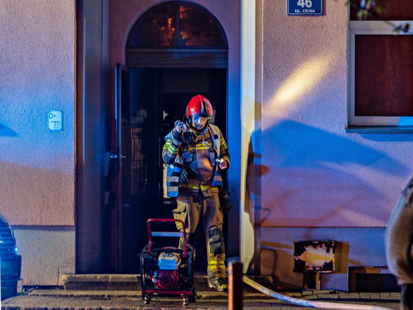 Pożar na Cichej zdjęcie nr 283596