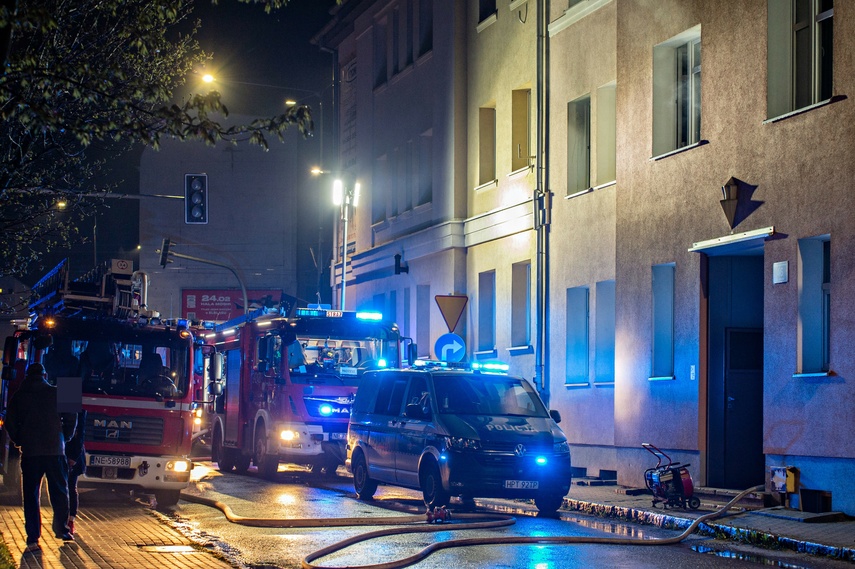 Pożar na Cichej zdjęcie nr 283597