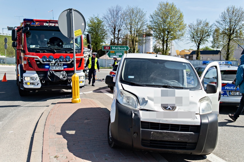 Potrącenie motocyklisty na Warszawskiej zdjęcie nr 283711