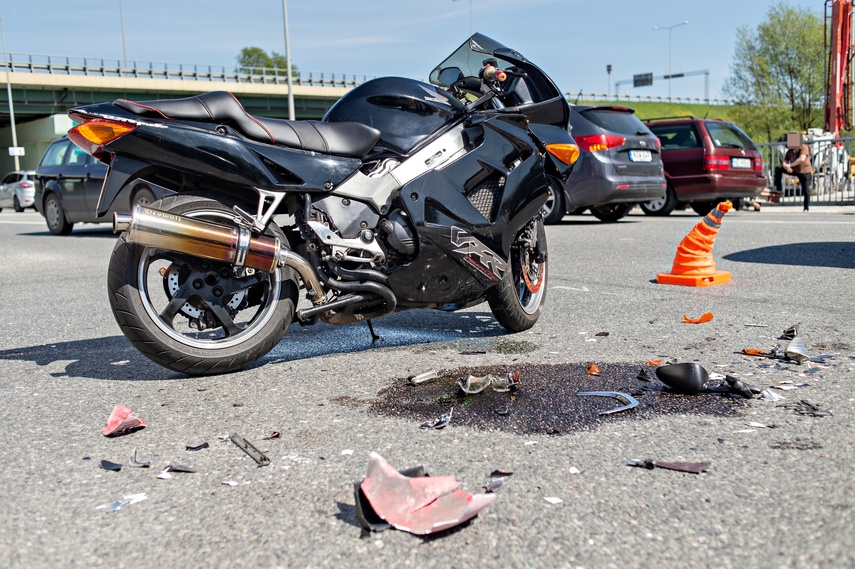 Potrącenie motocyklisty na Warszawskiej zdjęcie nr 283714