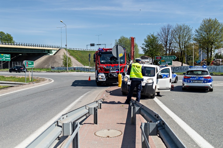 Potrącenie motocyklisty na Warszawskiej zdjęcie nr 283715