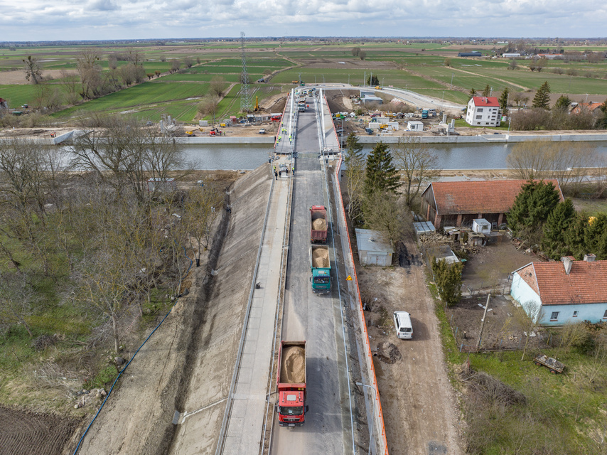 Co nowego na budowie drogi wodnej do Elbląga zdjęcie nr 284295