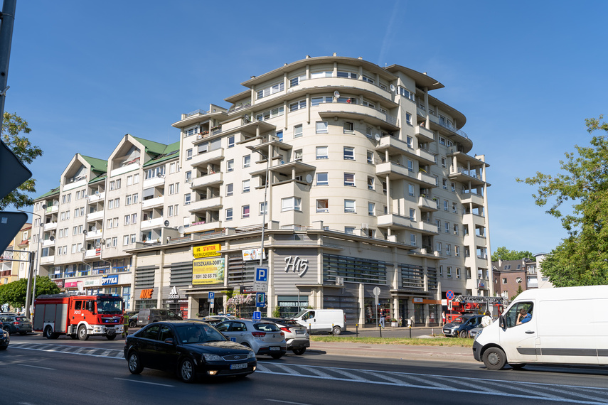 Elbląg Wybuch na Hetmańskiej