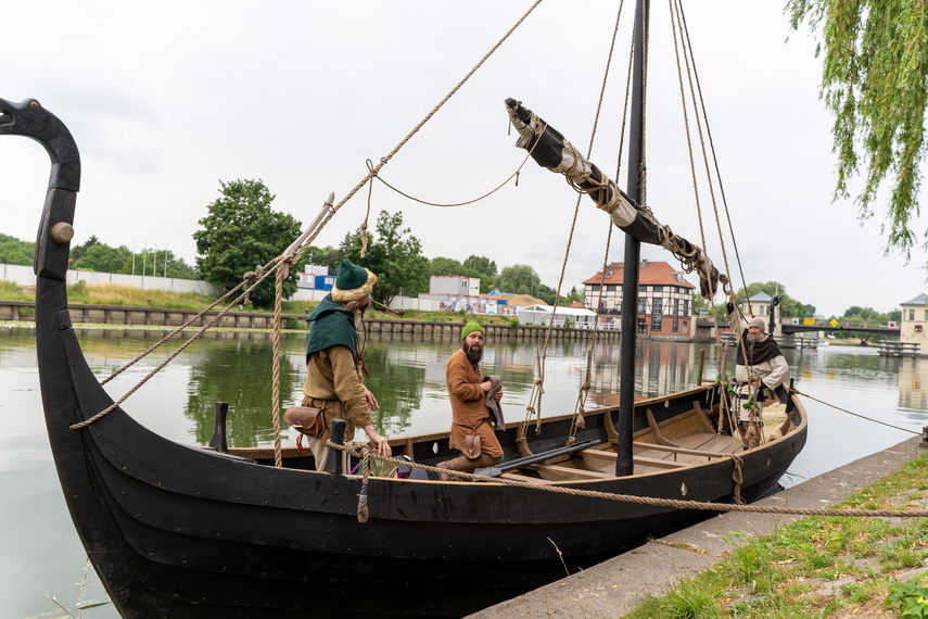 Elbląg Wikingowie pod muzeum