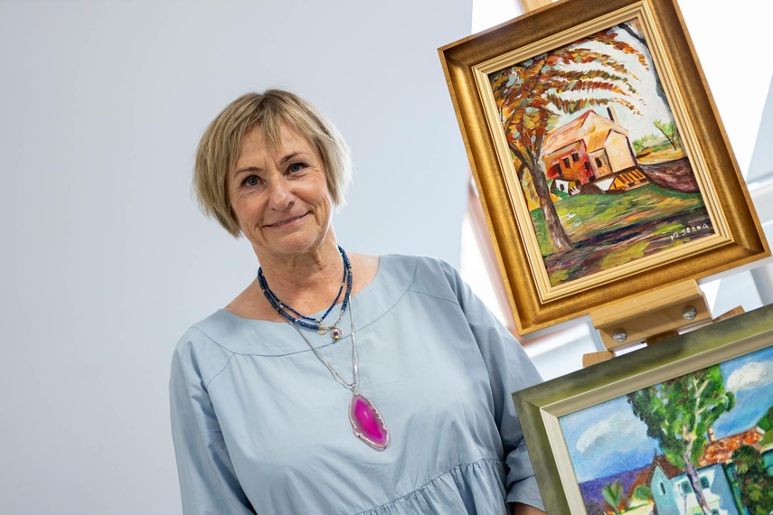 Wernisaż poplenerowy kobiecej grupy malarskiej  zdjęcie nr 287913