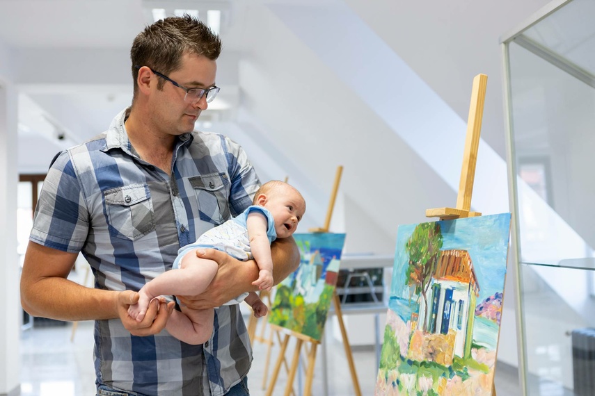 Wernisaż poplenerowy kobiecej grupy malarskiej  zdjęcie nr 287927