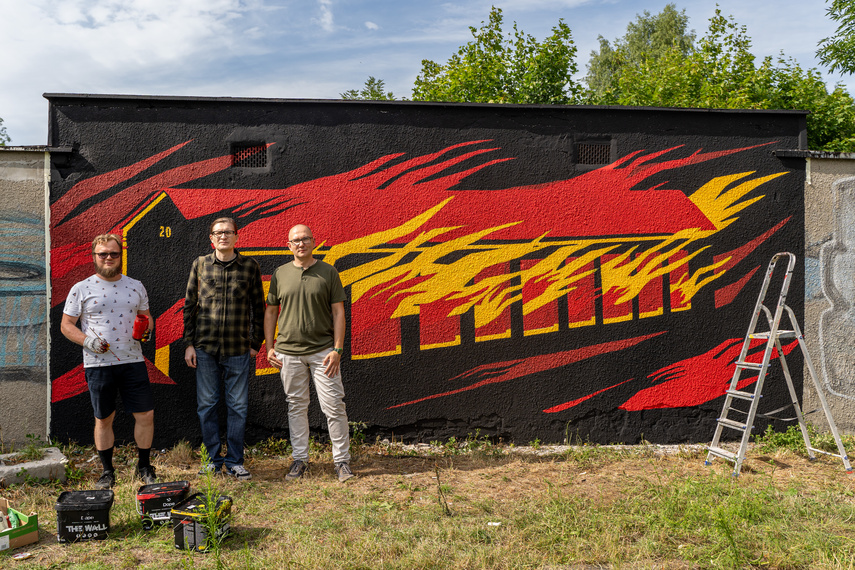 Sprawę Elbląską upamiętnili muralem zdjęcie nr 289185