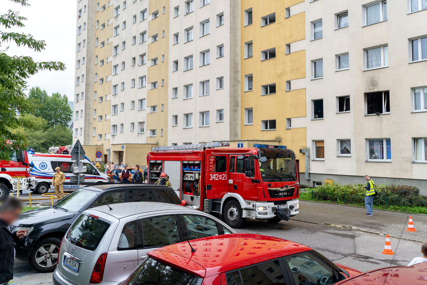 Pożar przy Kalenkiewicza zdjęcie nr 291763