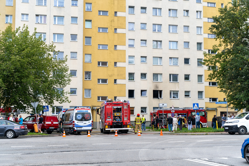 Pożar przy Kalenkiewicza zdjęcie nr 291756