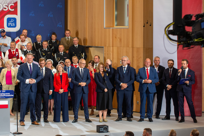 Jarosław Kaczyński w Elblągu. O prawach kobiet i przegonieniu Danii zdjęcie nr 292777