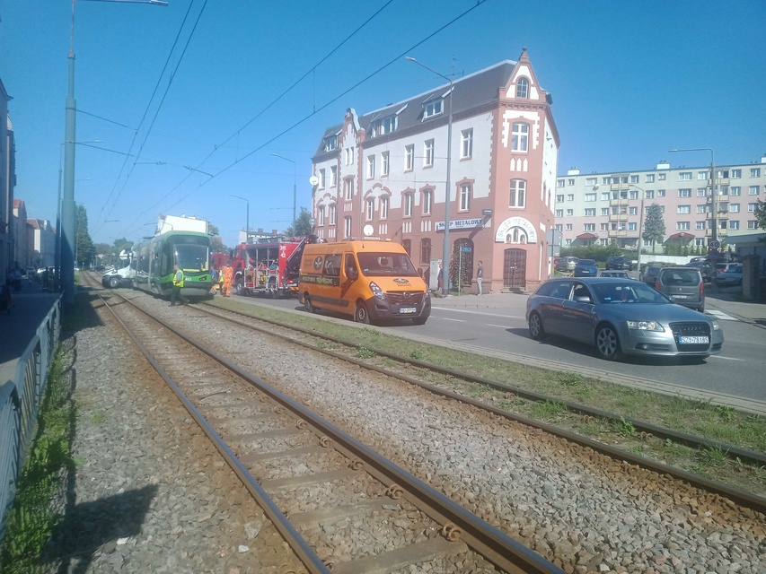 Zderzył się z tramwajem zdjęcie nr 293360