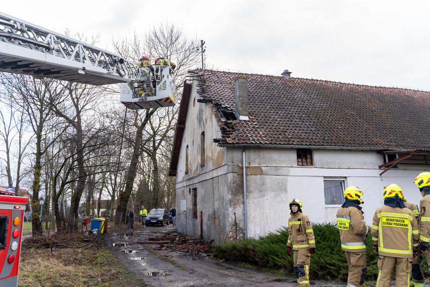 Pożar w Krzewsku zdjęcie nr 300693