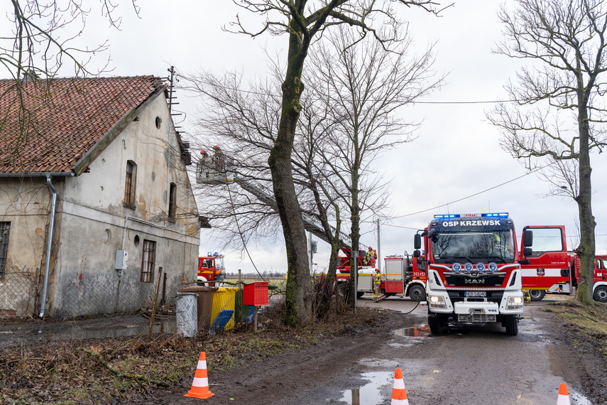 Pożar w Krzewsku zdjęcie nr 300699