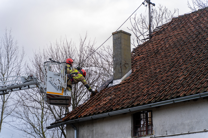 Pożar w Krzewsku zdjęcie nr 300703