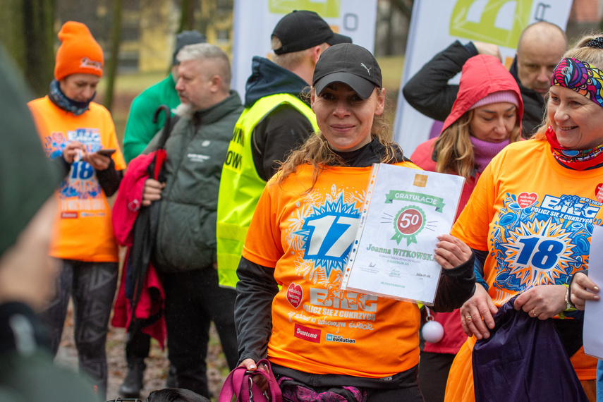 Liczyli się z cukrzycą podczas parkrun i licytowali na WOŚP zdjęcie nr 300832